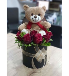 kutuda gül ayıcık